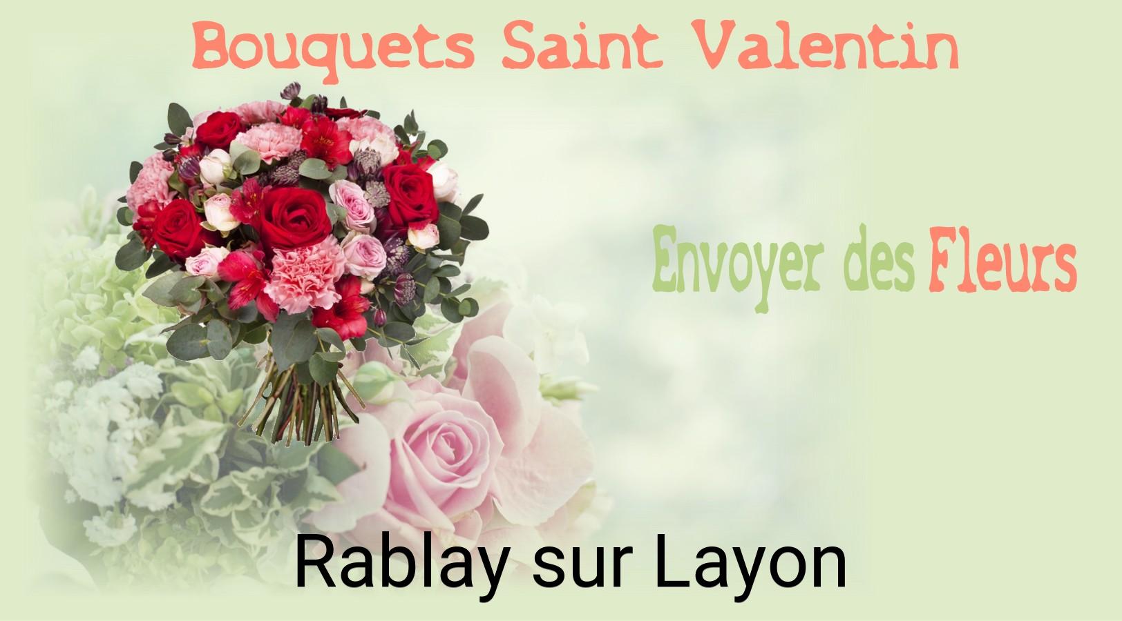 Roses de Saint-Valentin livrées à Rablay-sur-Layon
